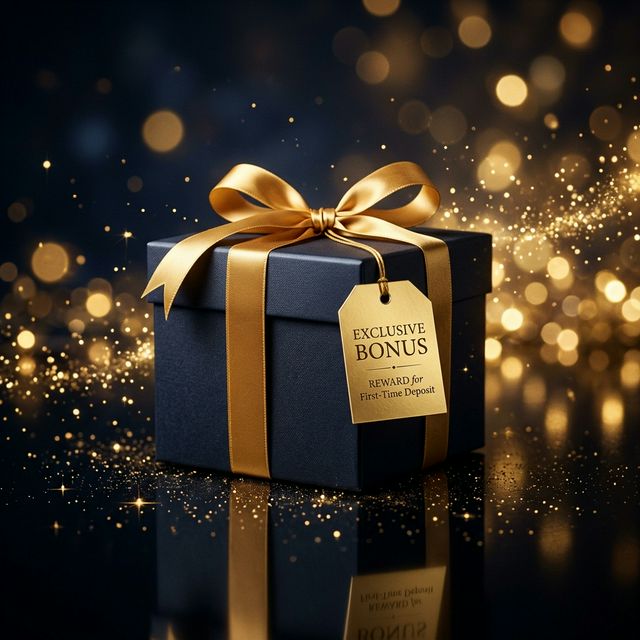 初回入金で特別ボーナス進呈